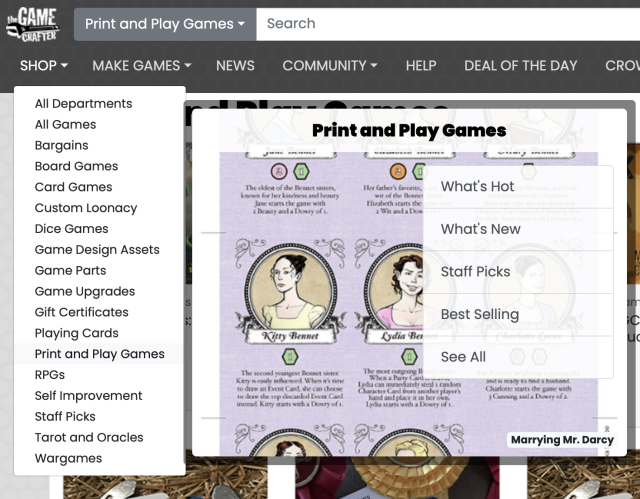 The Game Crafter - Print and Play Games at The Game Crafter